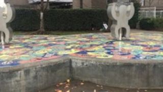 石川島公園の広場