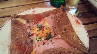 美味しいガレットとクレープ