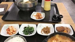 釜山空港のレストラン