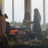 ロビー階、朝食会場