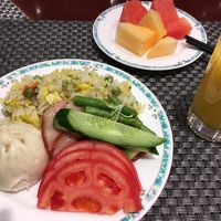 朝食バイキング