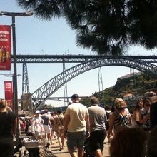 ドン ルイス1世橋付近