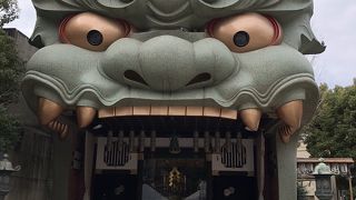 獅子頭が大きい