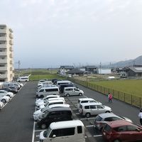 駐車場&田園ビュー