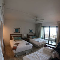 ゆったりした客室でした。