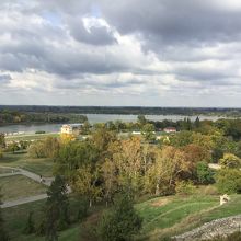 ベオグラード要塞から見たドナウ川