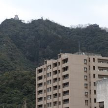 岐阜城も見えます