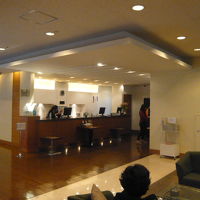 ワシントンホテルのフロントです。こじんまりしたフロントです。