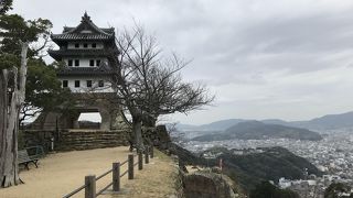 洲本市街が一望！なかなかの絶景！