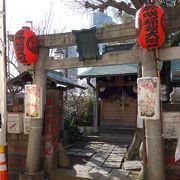 下町の稲荷神社