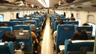 英語による案内がありました