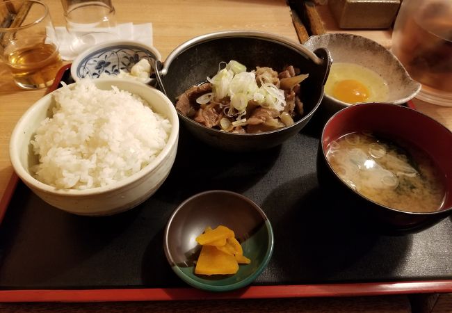 牛鍋定食