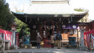 小村井の香取神社です