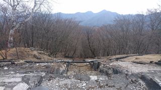 日光鋼索鉄道の廃線跡