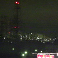 夜の鹿島の工場群
