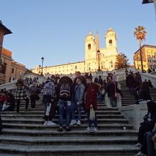 王女様が腰かけたあたり