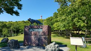 南極観測の樺太犬が訓練した場所