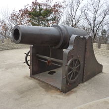 旧日本軍の大砲