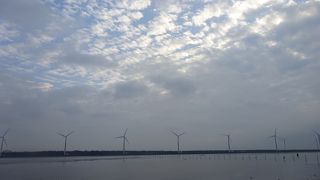 天気が悪く夕陽は見られず(T^T)　