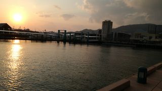 近海航路のターミナルです