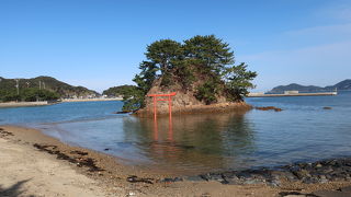 右上がりの鳥居が可愛らしい ♪
