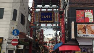 賑やかな通り！