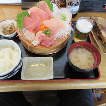 マグロ三昧定食