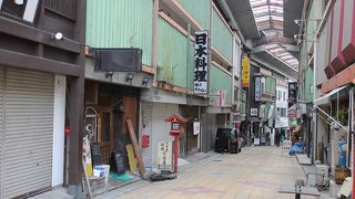 昔ながらの飲食店街