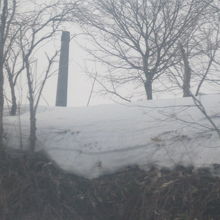 雪解けの遅い夕張、冬は短く見える光景も好きでした…。