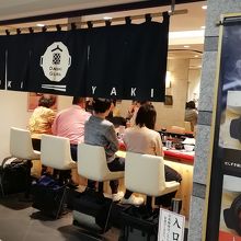 地下鉄千里中央駅改札を出てすぐです