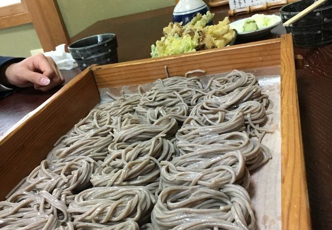 打ち立て絶品蕎麦