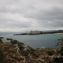 ＡＮＡインターコンチネンタル万座が見えました