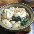 鍋焼きうどんがお勧めです