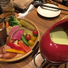 アボカドチーズフォンデュ