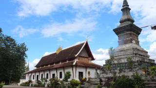 王室の火葬場として使われたお寺