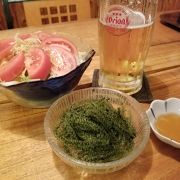 イーフビーチの沖縄らしい居酒屋です