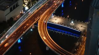 上から見下ろす堂島川