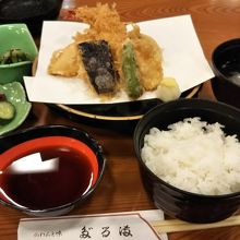 天ぷら定食