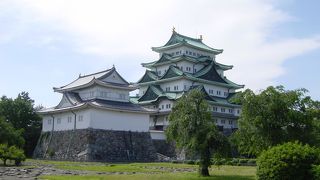 尾張の国の金鯱城