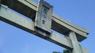 唐戸市場の目の前