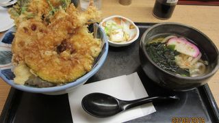 天丼美味しいです。