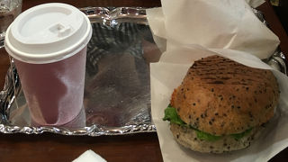 パニーニがおすすめのお店。