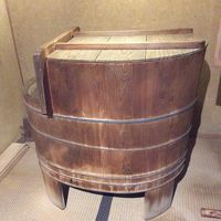 大正天皇が入浴された風呂桶