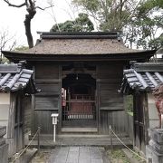 西尾城跡：御剱八幡宮