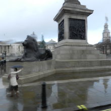 トラファルガー広場ライオン像