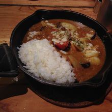 鉄板カレー
