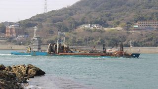 信じられない潮の流れ