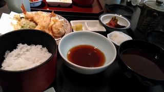 さくさくの天ぷらランチ