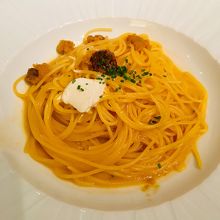ウニのパスタ