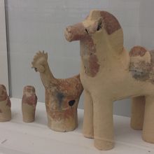 土器の展示